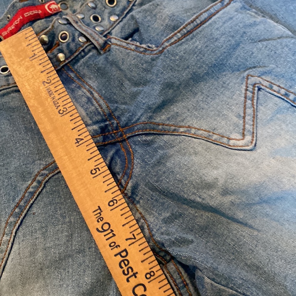 Vintage US Rodeo Bootcut Distressed Jeans - Picture 6 of 11